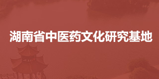 湖南省中医药文化研究基地